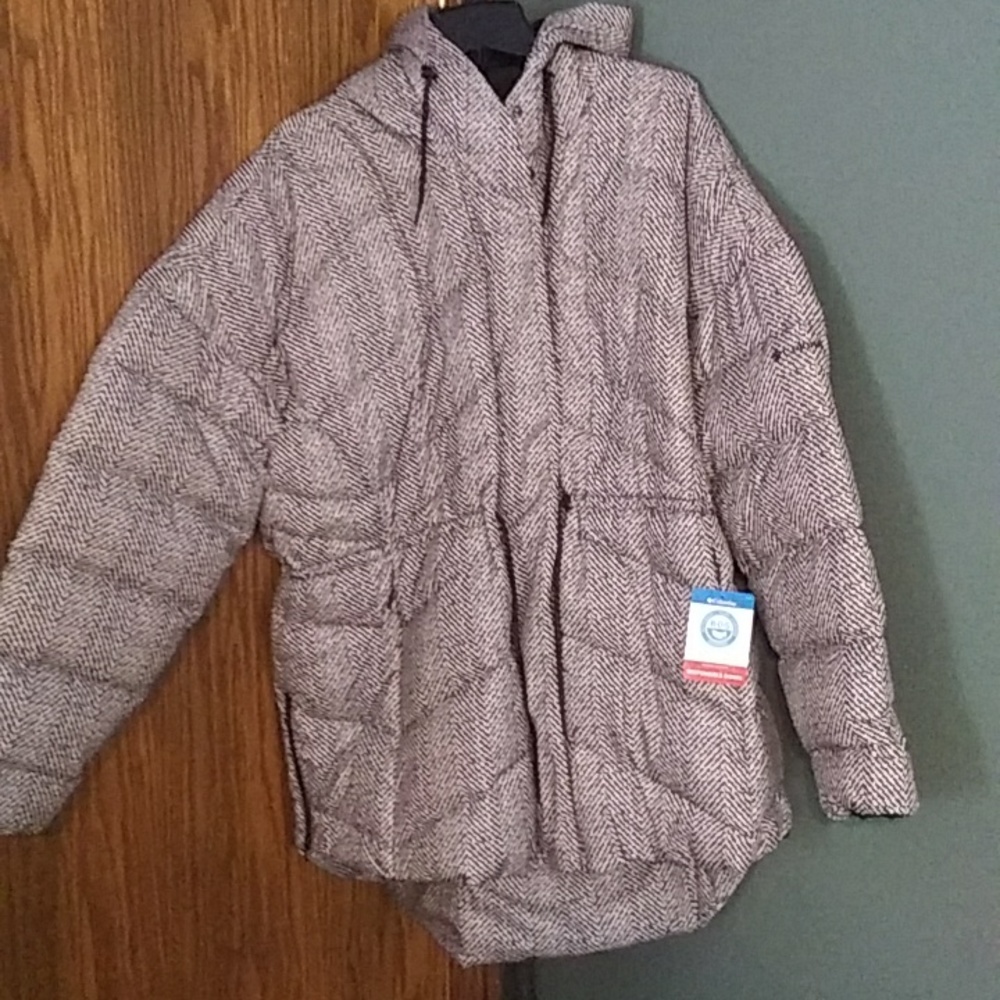 NWT Women's Columbia Responsible Down Hooded Coat